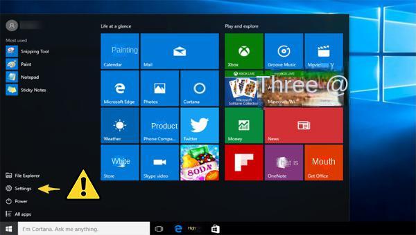 la configuración de windows 10 no se abre