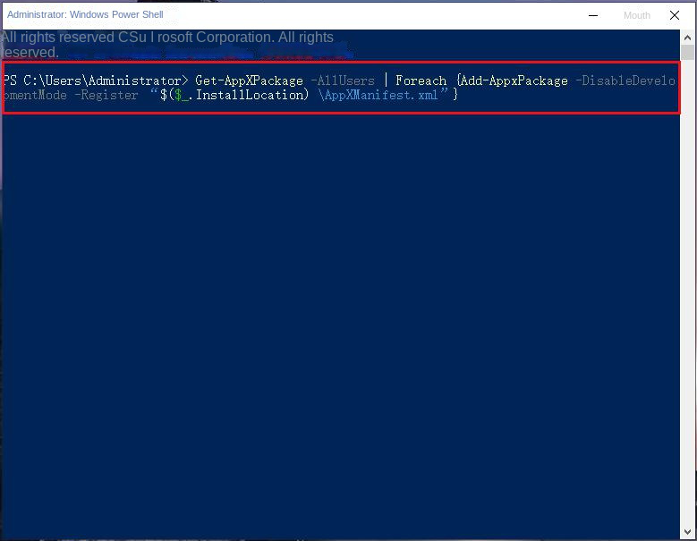 Ejecutar comandos PowerShell