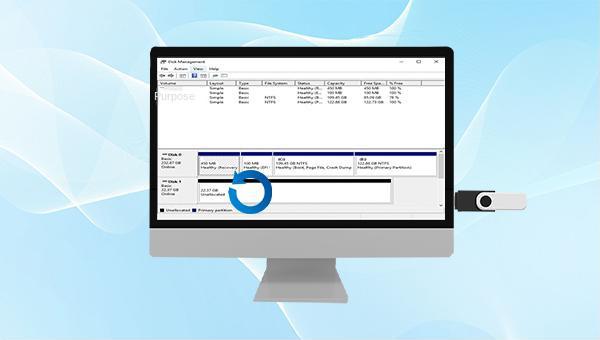 Cómo recuperar datos en una unidad USB sin asignar