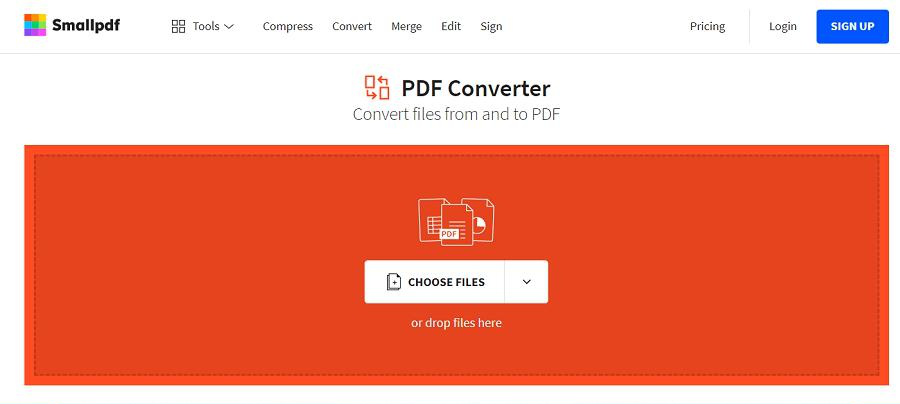 Herramienta de conversión de PDF en línea