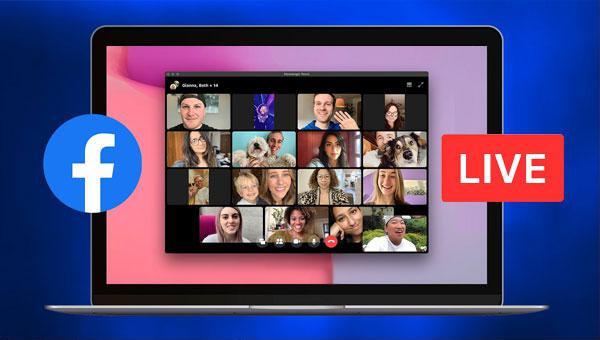 pantalla dividida de facebook live