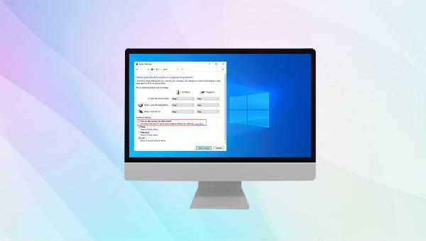 desactivar arranque rapido windows 10