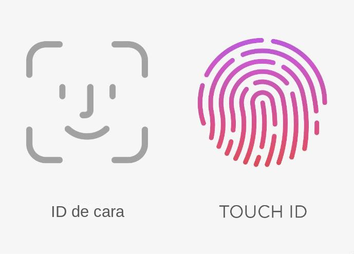 Face ID y Touch ID