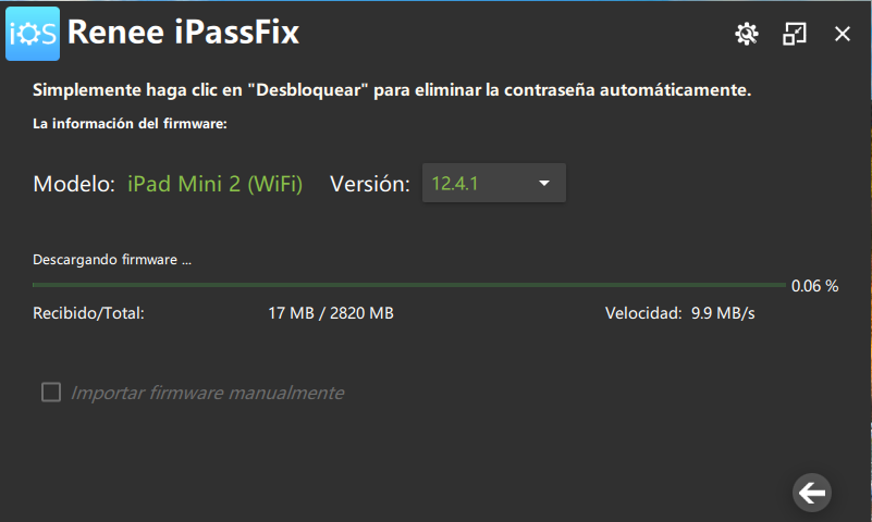 como resetear de fabrica el ipod touch con renee ipassfix