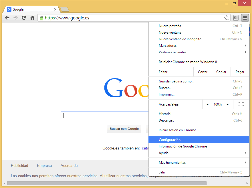 gestionar contraseñas google