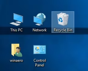 abrir papelera de reciclaje windows 10