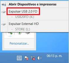 expulsar unidad flash USB