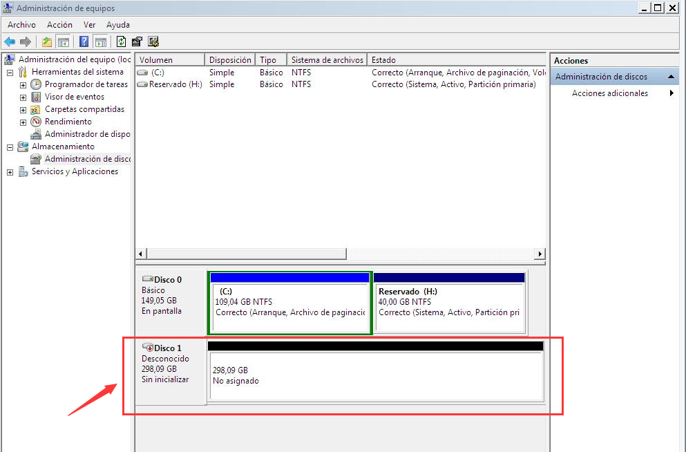 inicializar samsung ssd