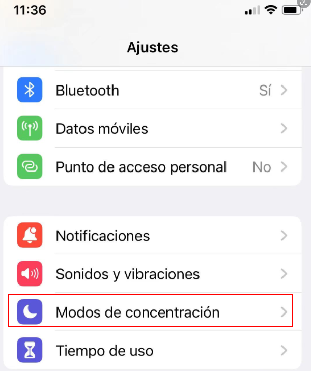 activar modo dnd en iphone