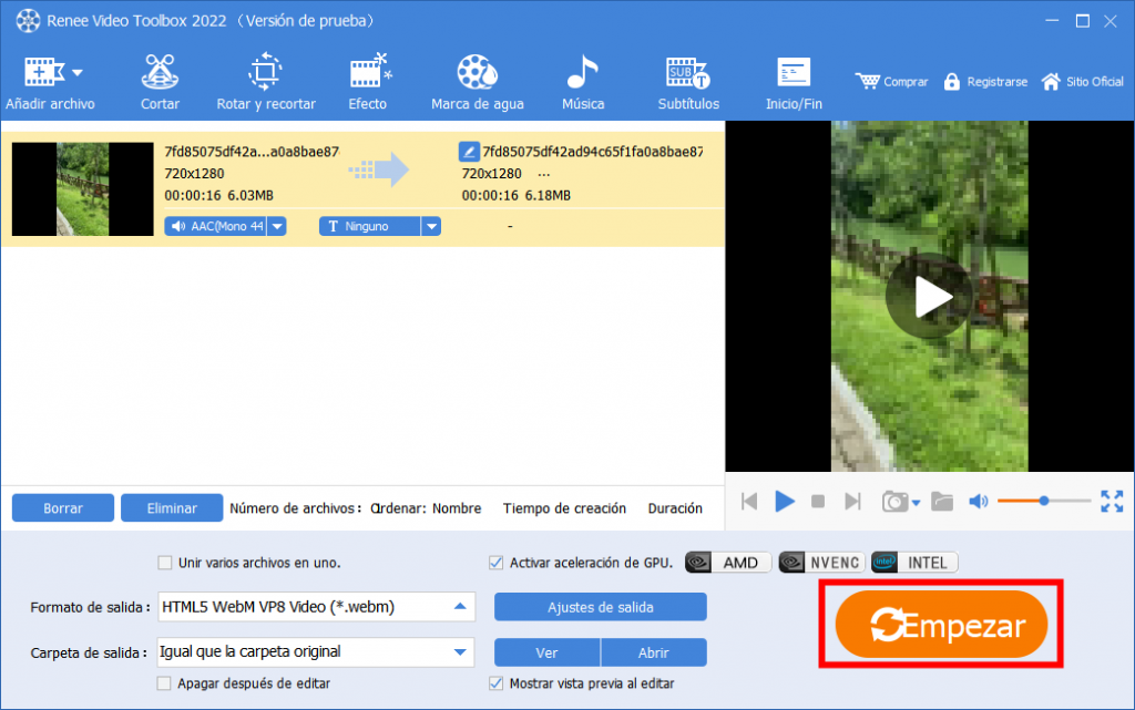 video editor pro webm