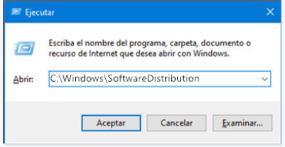 SoftwareDistribución Windows