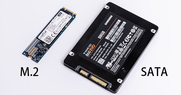 comparar m2 con sata