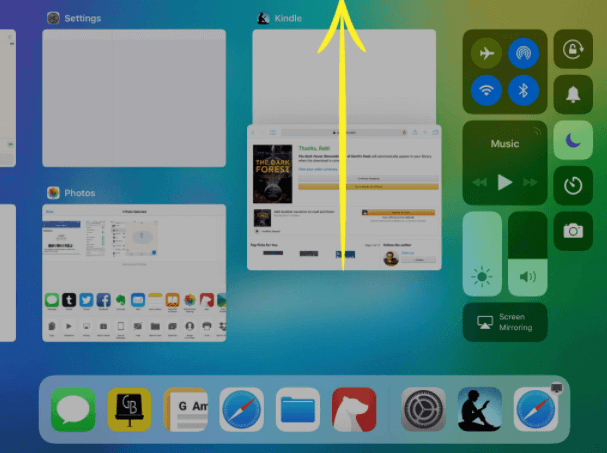 como cerrar aplicaciones en segundo plano desde el ipad