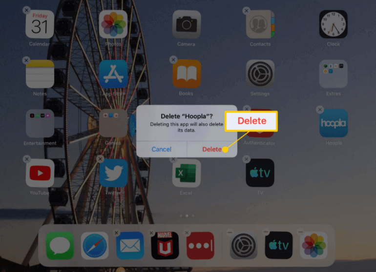 cómo desinstalar aplicaciones del ipad