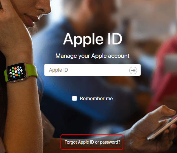 eliminar contraseña del iphone cuando se olvidó de ID de Apple