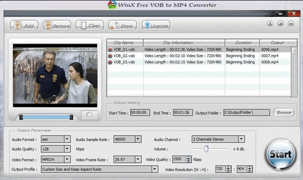 como convertir vob a mp4 con winx free vob to mp4 converter